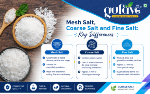 Mesh Salt, Coarse Salt and Fine Salt: Key Differences 