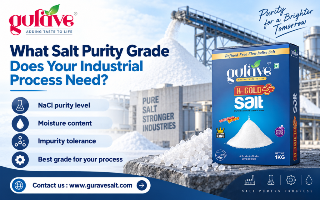 What Salt Purity Grade Does Your Industrial Process Need?