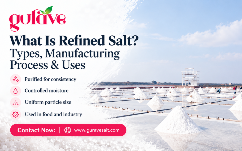 What Is Refined Salt? Types, Manufacturing Process & Uses